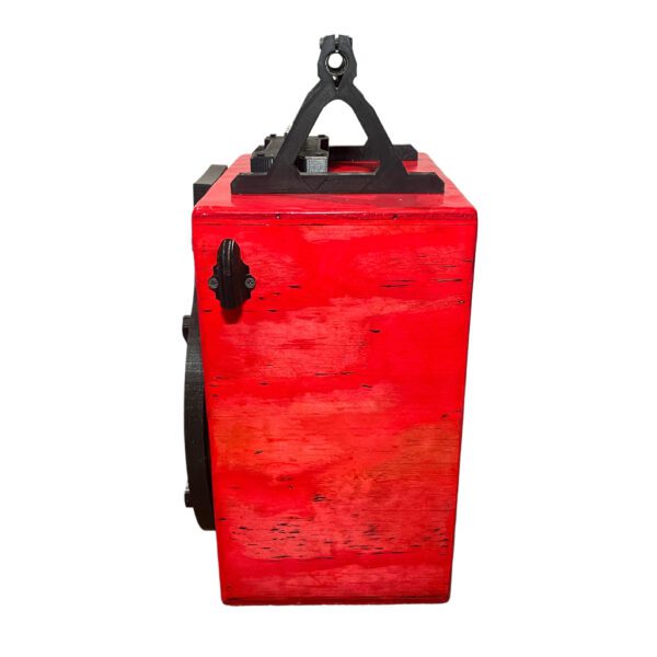 RED STAIN Real Wood Portable/Home Custom Bluetooth speaker w/ 7" Sub & Extra 10" PR for added bass - Image 5
