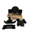 the speaker kit with each individual part.