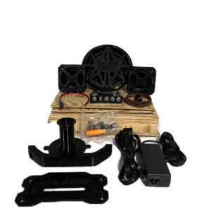 the speaker kit with each individual part.